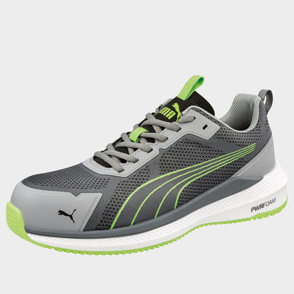 Παπούτσια εργασίας PUMA SLIDE GREY/GREEN S1PS ESD FO HRO SR - 6