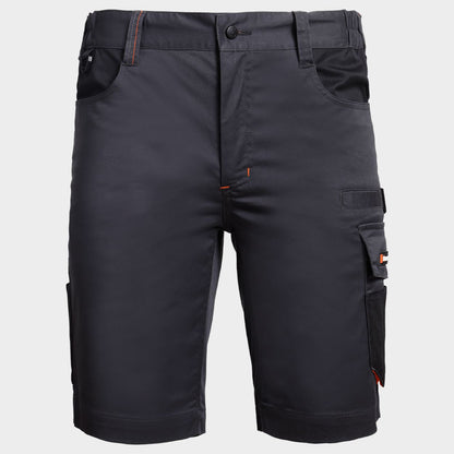 Βερμούδα εργασίας Kastor Stretch GREY/ORANGE - 1