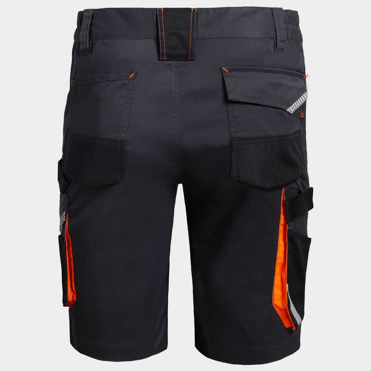 Βερμούδα εργασίας Kastor Stretch GREY/ORANGE - 2
