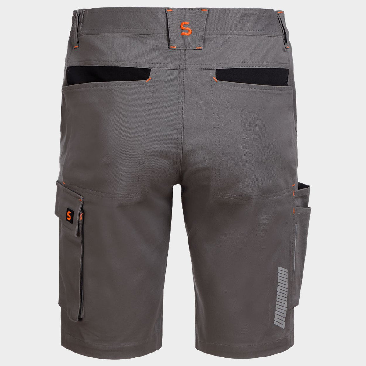 Βερμούδα εργασίας MELBOURNE STRETCH  GREY/BLACK - 2
