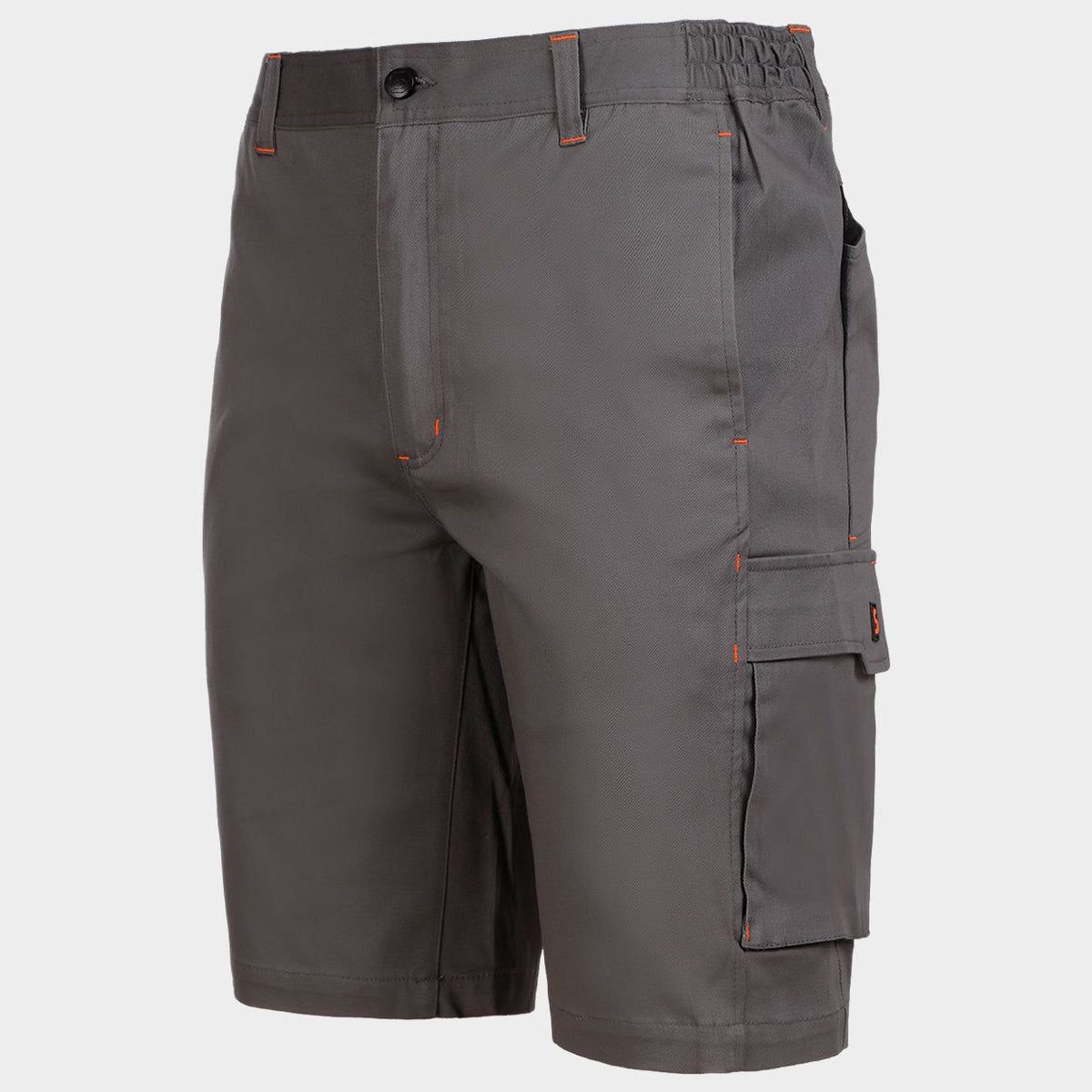 Βερμούδα εργασίας MELBOURNE STRETCH  GREY/BLACK - 4