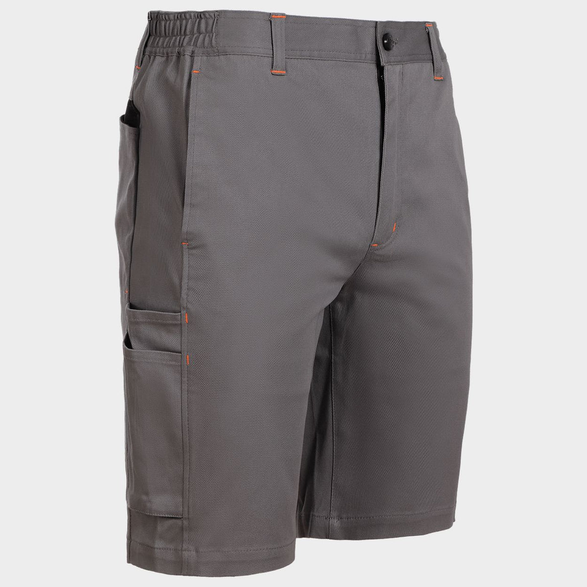 Βερμούδα εργασίας MELBOURNE STRETCH  GREY/BLACK - 5