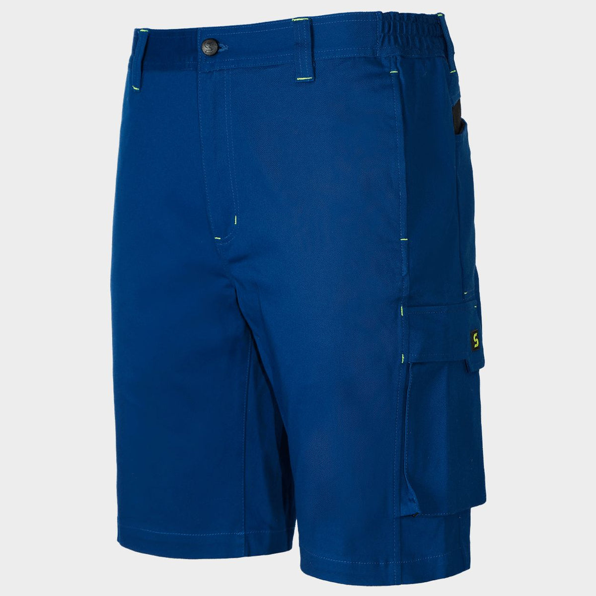 Βερμούδα εργασίας MELBOURNE STRETCH SPECIAL ROYAL BLUE/BLACK - 3