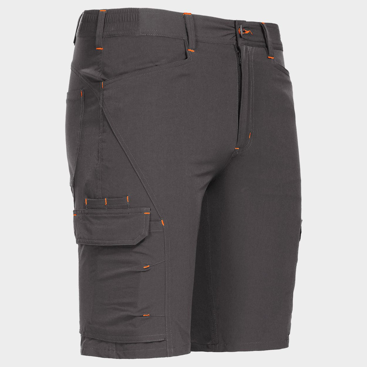 Βερμούδα εργασίας VIGOR GREY/ORANGE - 5