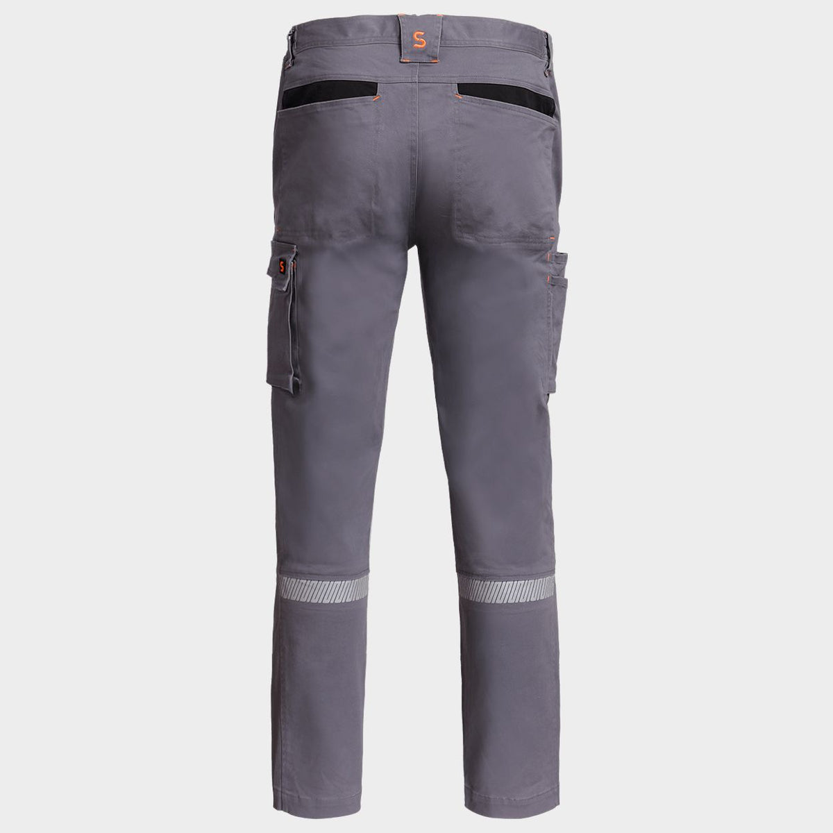 Παντελόνι εργασίας MELBOURNE STRETCH GREY/BLACK - 2