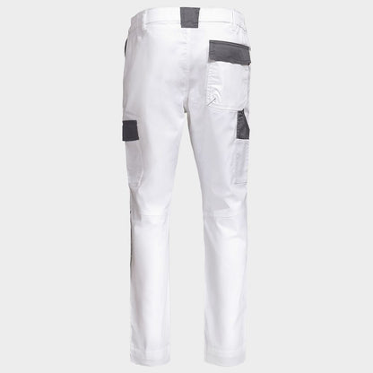 Παντελόνι εργασίας EOS STRETCH WHITE/GREY - 2