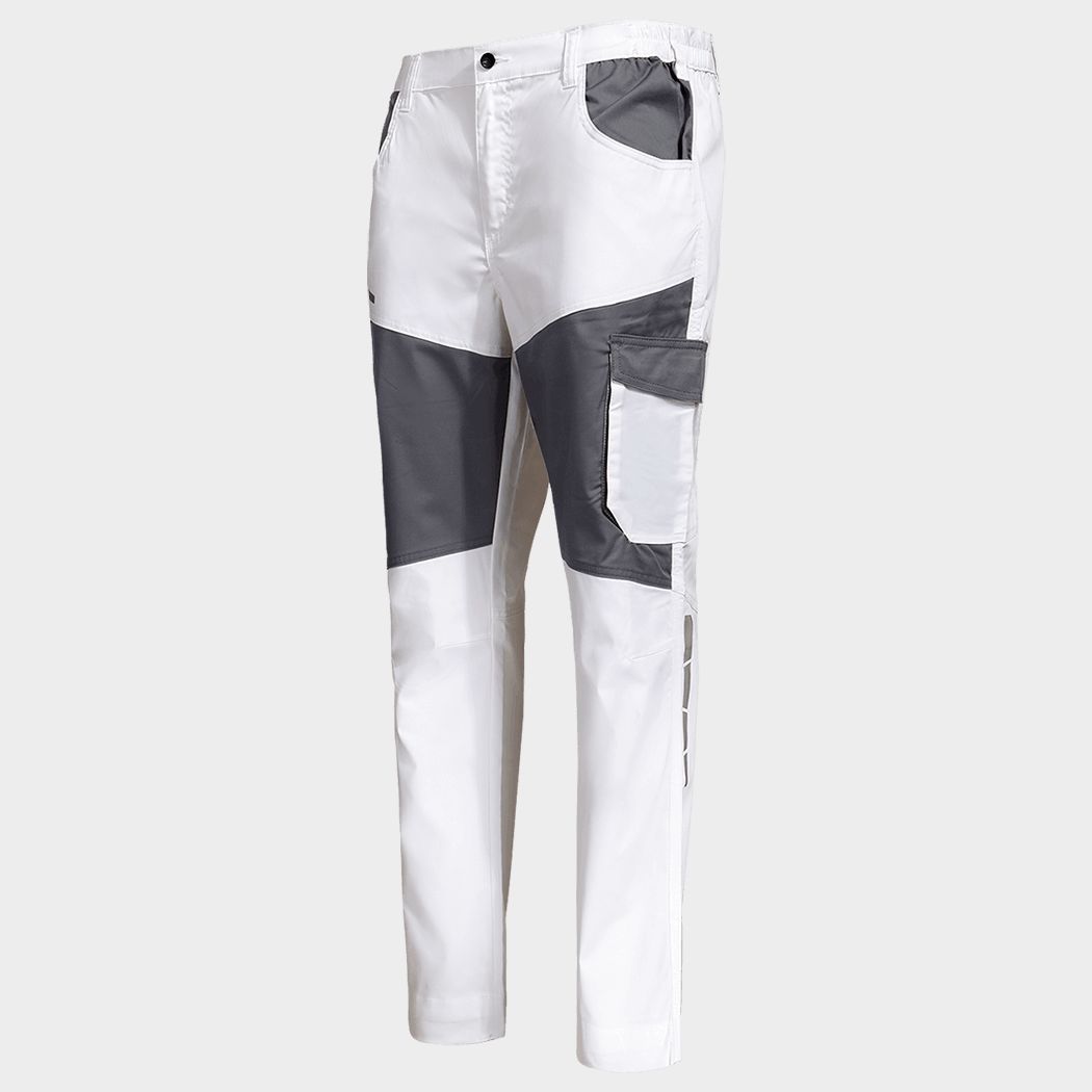Παντελόνι εργασίας EOS STRETCH WHITE/GREY - 3