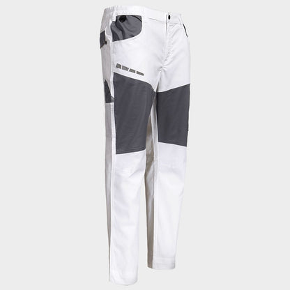 Παντελόνι εργασίας EOS STRETCH WHITE/GREY - 4