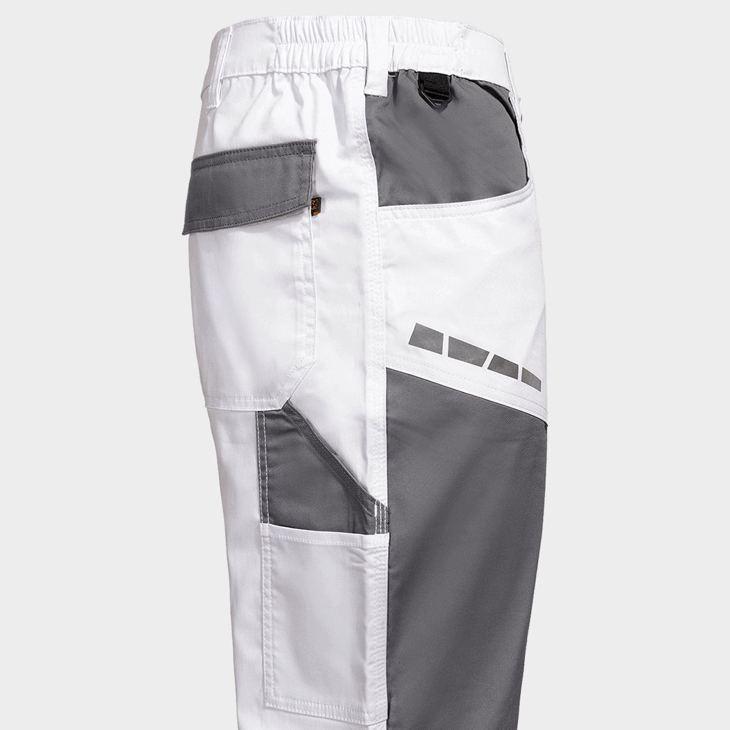 Παντελόνι εργασίας EOS STRETCH WHITE/GREY - 6