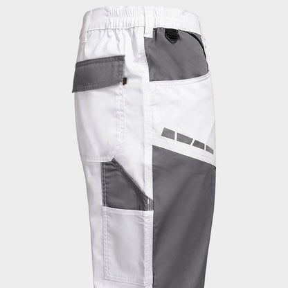 Παντελόνι εργασίας EOS STRETCH WHITE/GREY - 6