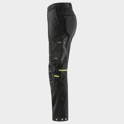 Παντελόνι εργασίας FLEX CRAFTSMAN STRETCH BLACK - 3