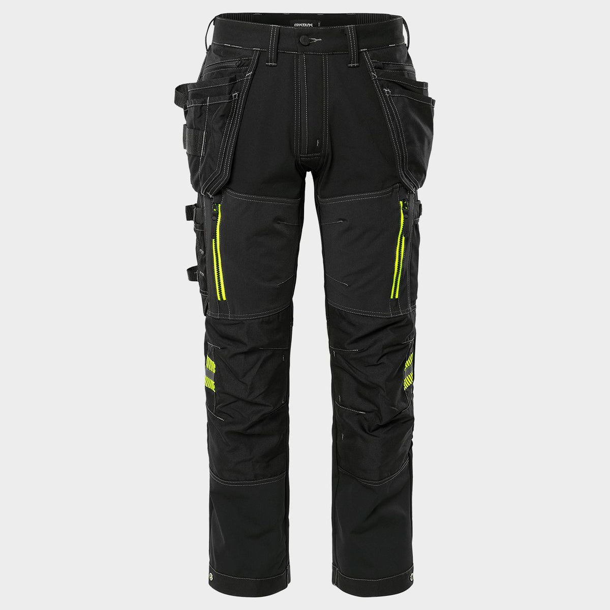 Παντελόνι εργασίας FRISTADS CRAFTSMAN STRETCH BLACK - 1