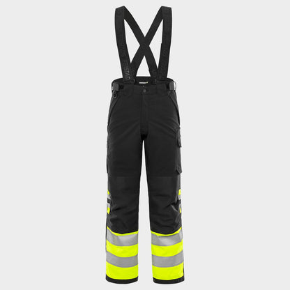 Παντελόνι εργασίας FRISTADS HV WINTER YELLOW/BLACK - 1