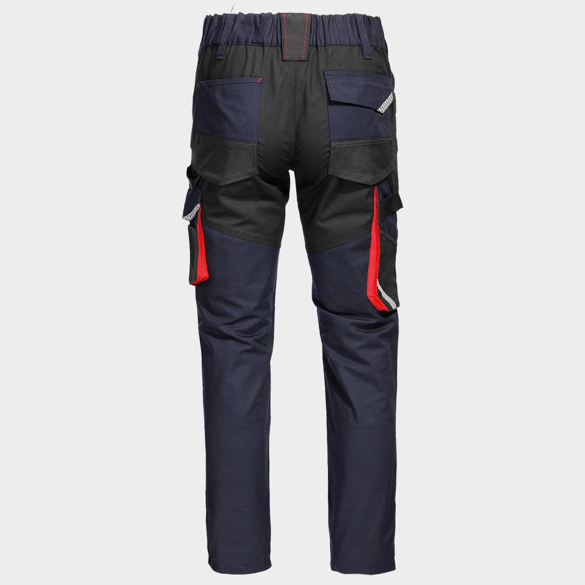 Παντελόνι εργασίας KASTOR STRETCH DARK BLUE/RED - 3