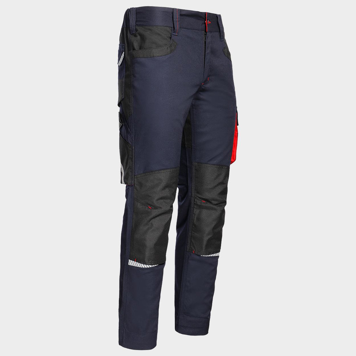 Παντελόνι εργασίας KASTOR STRETCH DARK BLUE/RED - 5
