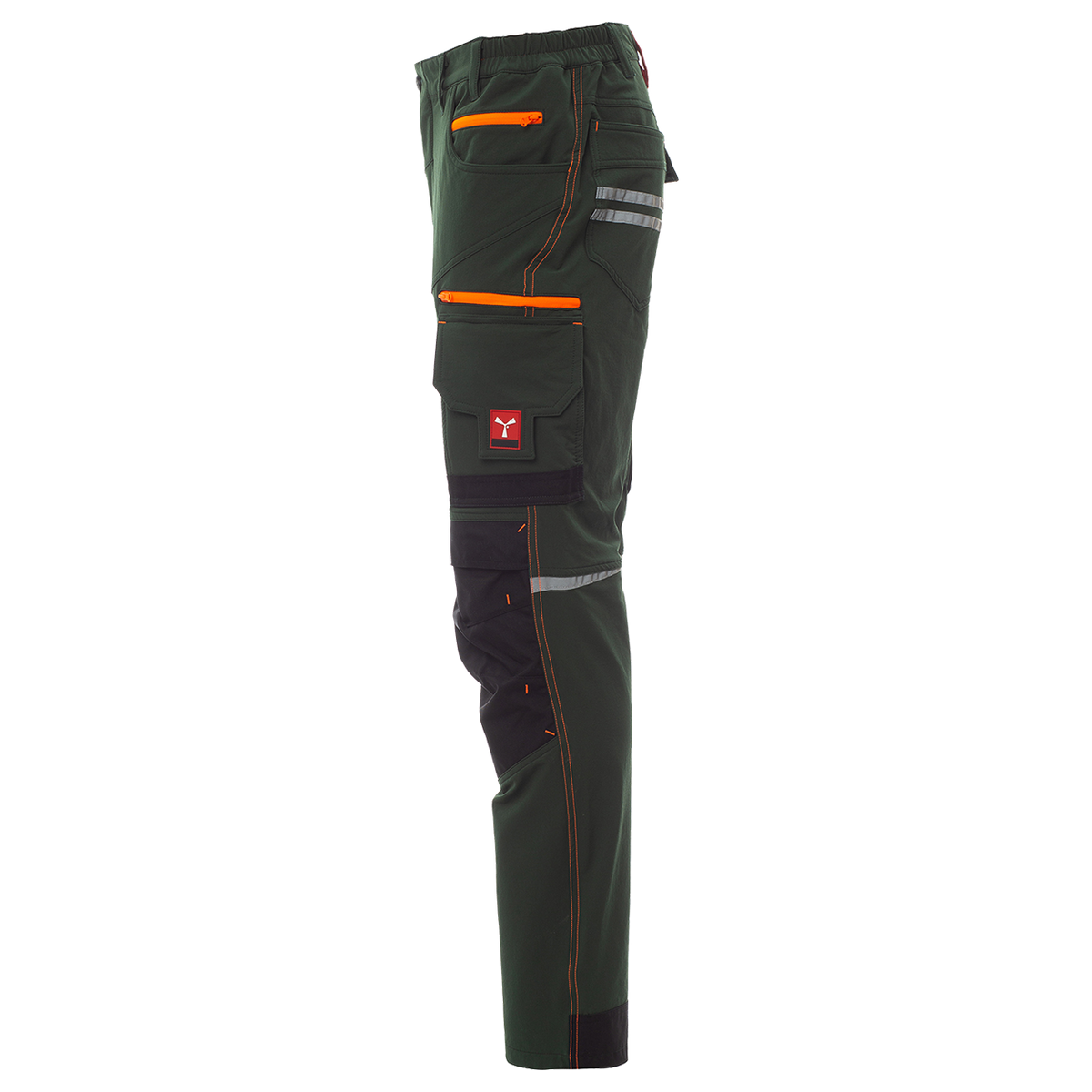 Работен панталон PAYPER NEXT 4W GREEN/BLACK - 4