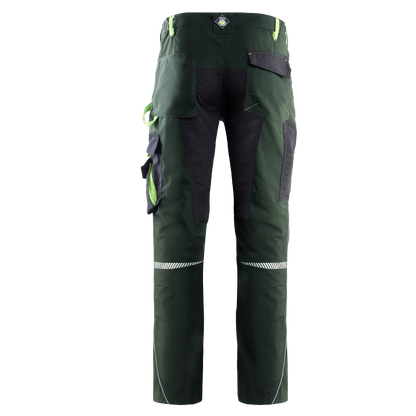 Pantaloni de lucru PRISMA VERDE/NEGRU - 2