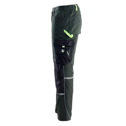 Pantaloni de lucru PRISMA VERDE/NEGRU - 4