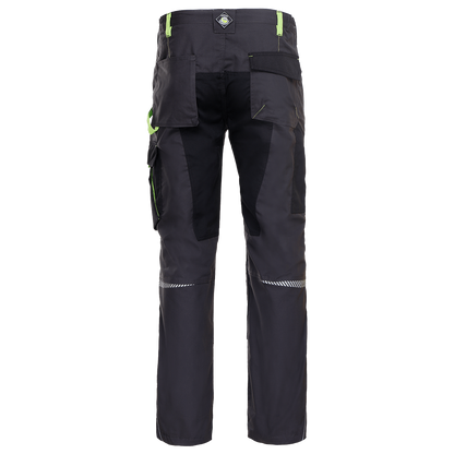 Pantalon de lucru PRISMA GRI/VERDE - 2