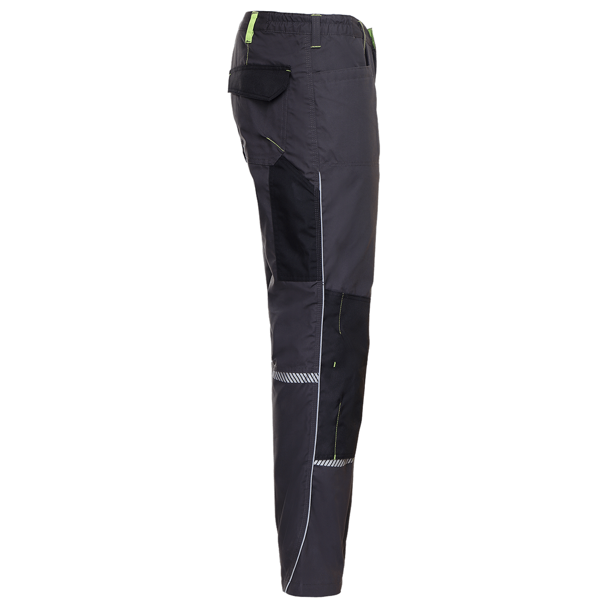 Pantalon de lucru PRISMA GRI/VERDE - 3