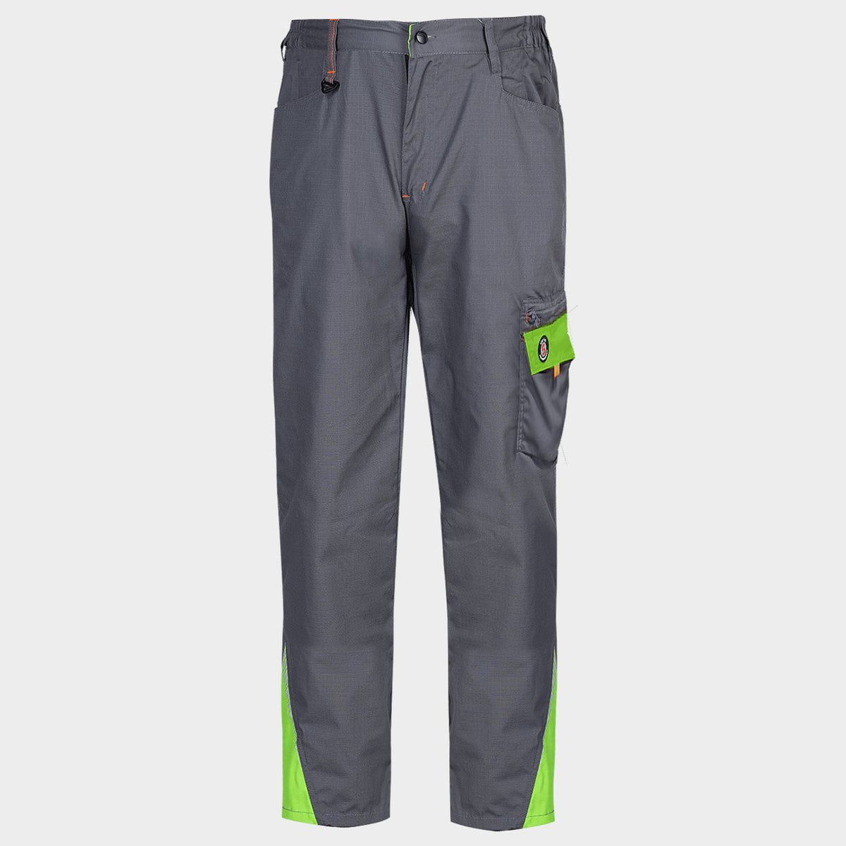 Παντελόνι εργασίας PRISMA LIGHT STRETCH GREY/GREEN - 1