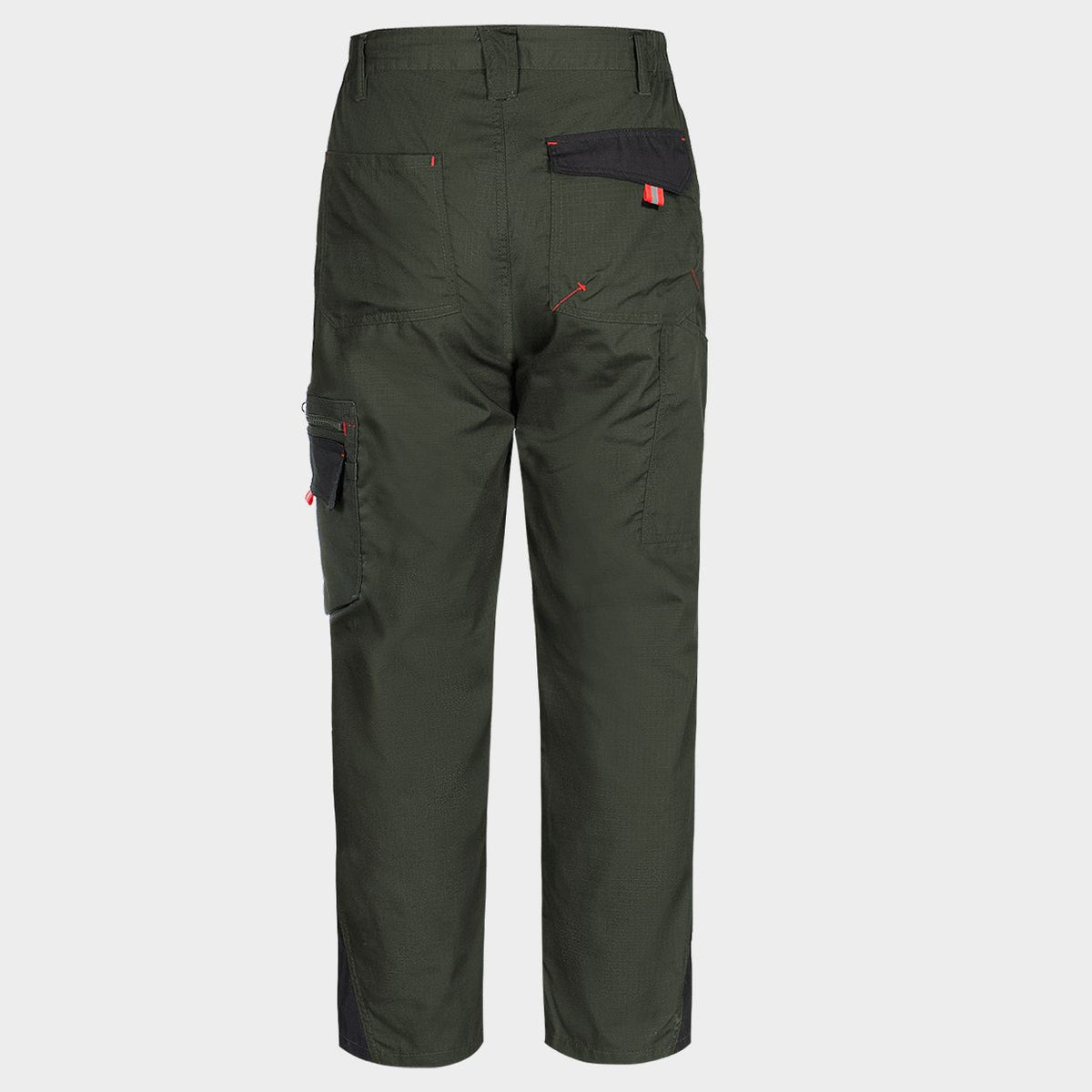 Παντελόνι εργασίας PRISMA LIGHT STRETCH OLIVE/BLACK - 2