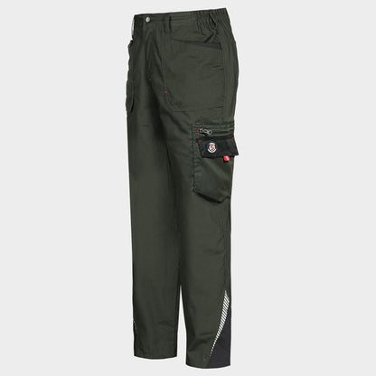 Παντελόνι εργασίας PRISMA LIGHT STRETCH OLIVE/BLACK - 4