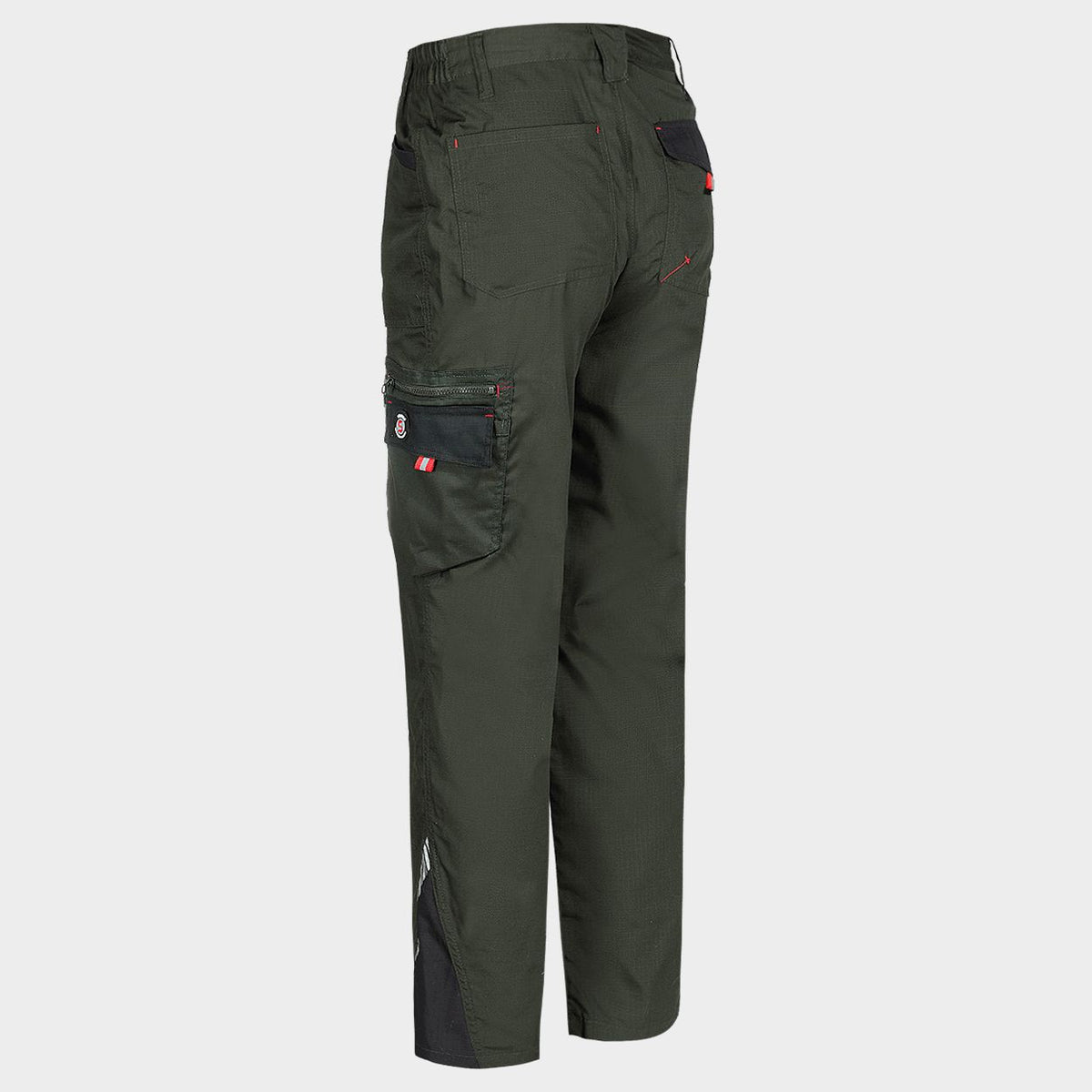 Παντελόνι εργασίας PRISMA LIGHT STRETCH OLIVE/BLACK - 5