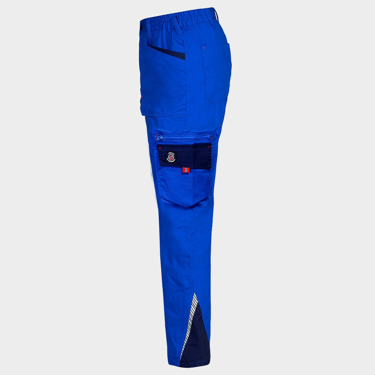 Παντελόνι εργασίας PRISMA LIGHT STRETCH ROYAL BLUE/NAVY - 5