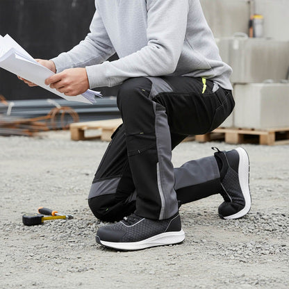 Παντελόνι εργασίας PRISMA SOFTSHELL 2.0 BLACK/GREY - 2