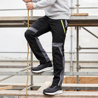 Παντελόνι εργασίας PRISMA SOFTSHELL 2.0 BLACK/GREY - 3