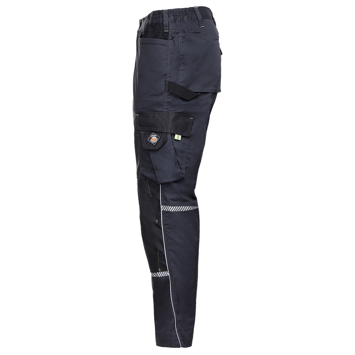 Παντελόνι εργασίας PRISMA SPANDEX GREY/BLACK - 4