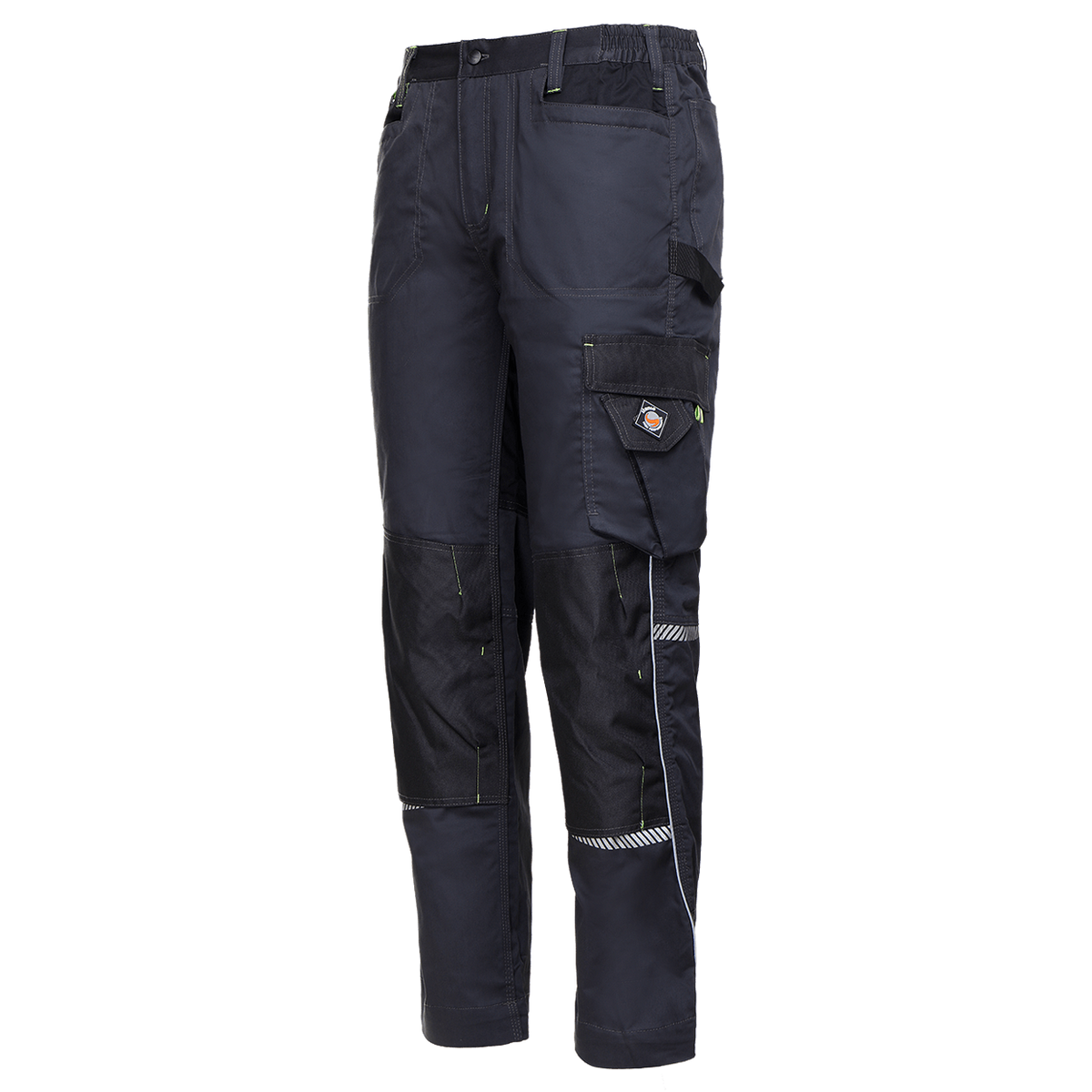 Παντελόνι εργασίας PRISMA SPANDEX GREY/BLACK - 5