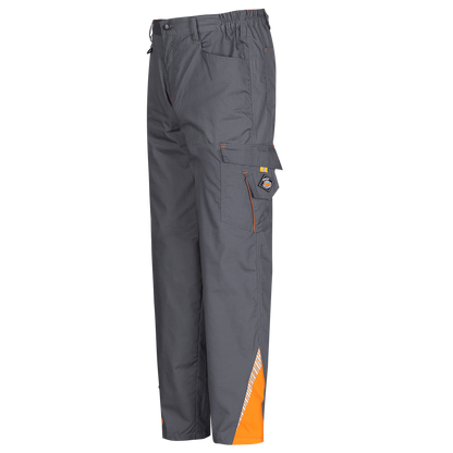 Παντελόνι εργασίας PRISMA SUMMER GREY/ORANGE - 3