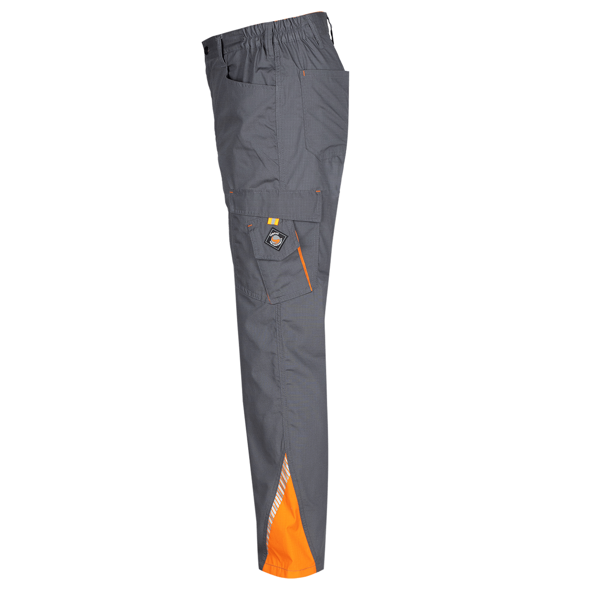 Παντελόνι εργασίας PRISMA SUMMER GREY/ORANGE - 4