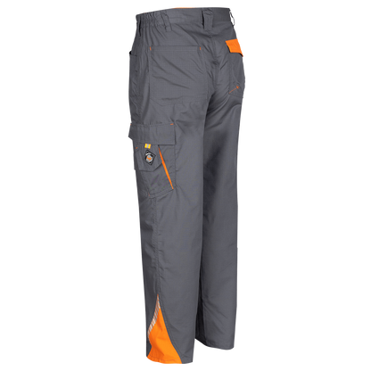 Παντελόνι εργασίας PRISMA SUMMER GREY/ORANGE - 5