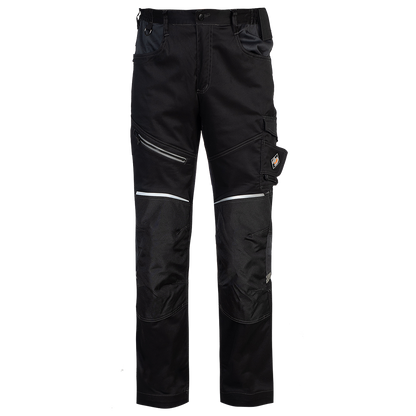 Παντελόνι εργασίας REVOLT 4STRETCH BLACK/DARK GREY/GREY - 1