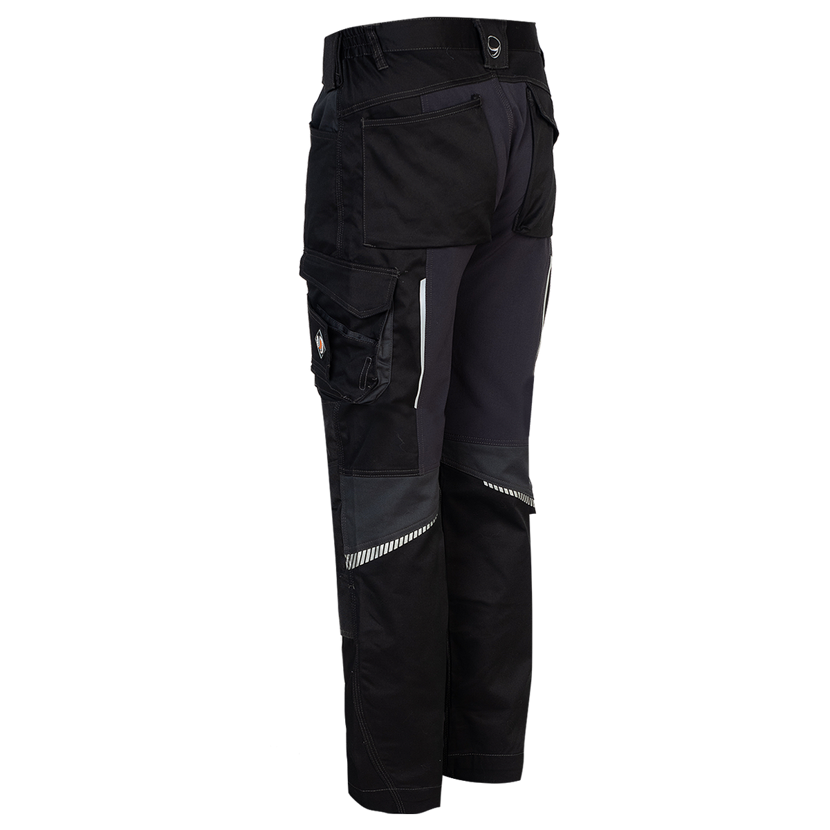Παντελόνι εργασίας REVOLT 4STRETCH BLACK/DARK GREY/GREY - 4