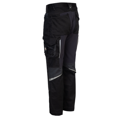 Παντελόνι εργασίας REVOLT 4STRETCH BLACK/DARK GREY/GREY - 4