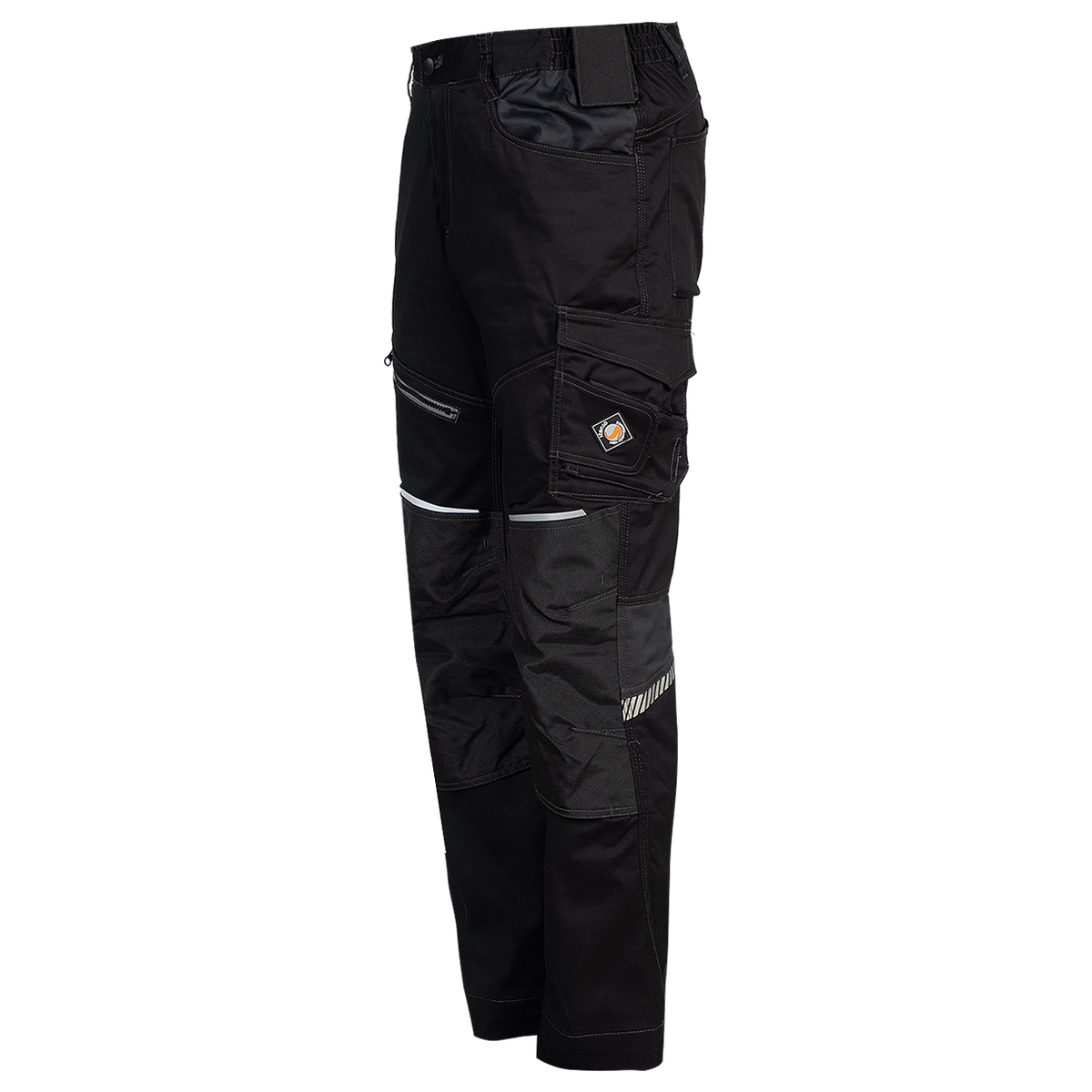 Παντελόνι εργασίας REVOLT 4STRETCH BLACK/DARK GREY/GREY - 5