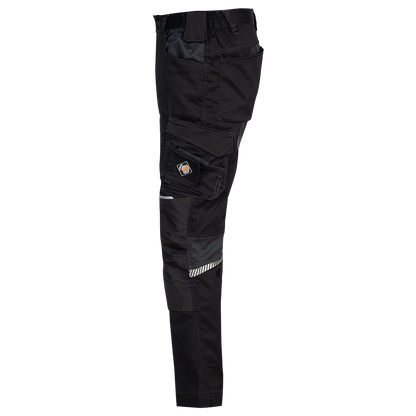 Παντελόνι εργασίας REVOLT 4STRETCH BLACK/DARK GREY/GREY - 6
