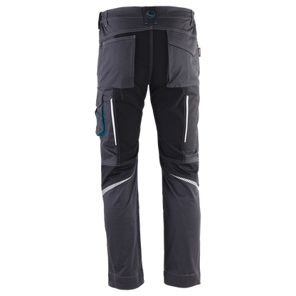 Παντελόνι εργασίας REVOLT 4STRETCH GREY/BLACK/PETROL - 4