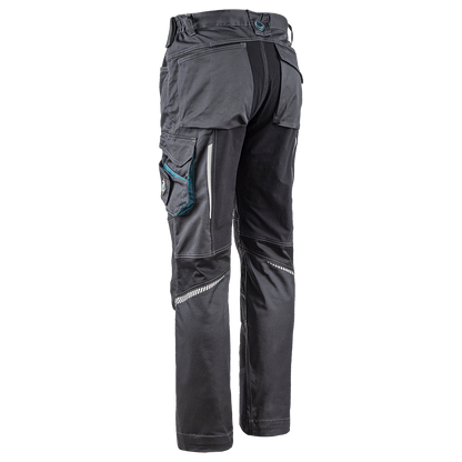 Παντελόνι εργασίας REVOLT 4STRETCH GREY/BLACK/PETROL - 7