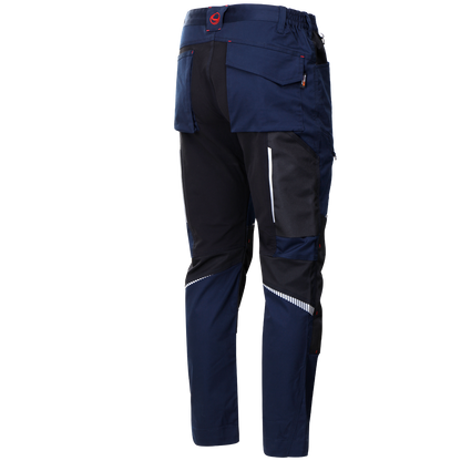 Παντελόνι εργασίας REVOLT 4STRETCH NAVY BLUE/BLACK - 5