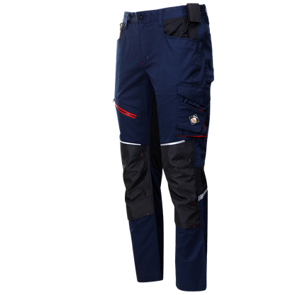 Παντελόνι εργασίας REVOLT 4STRETCH NAVY BLUE/BLACK - 6