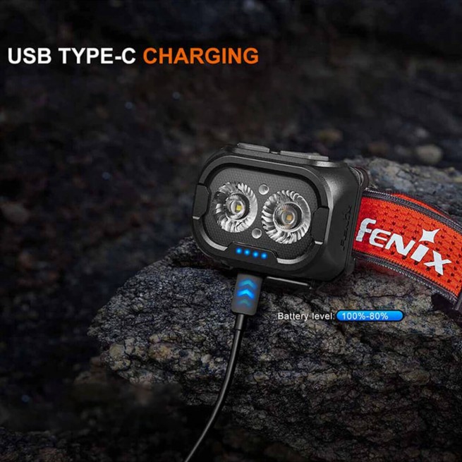 Φακός κεφαλής FENIX HL18R-T V2.0 LED - Stenso.gr