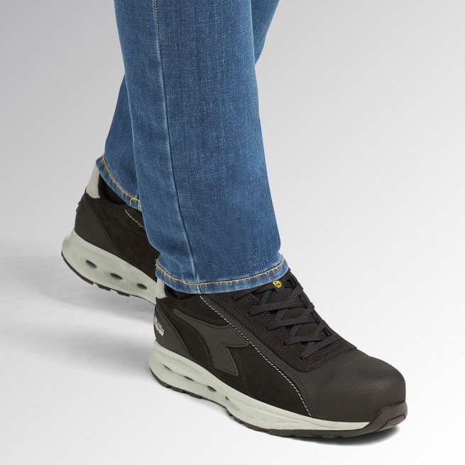 Παπούτσια εργασίας DIADORA GLOVE A.BOX LOW PRO S3S FO SR HRO ESD BLACK - Stenso.gr
