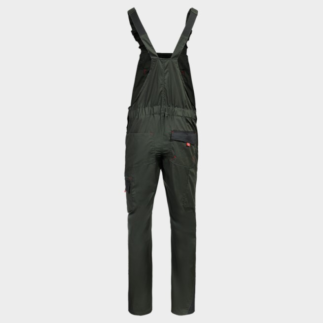 Φόρμα εργασίας PRISMA LIGHT STRETCH OLIVE/BLACK - Stenso.gr
