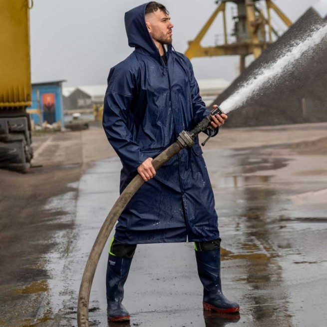 Αδιάβροχη καπαρντίνα CREEK NAVY - Stenso.gr