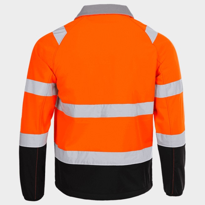 Μπουφάν αντανακλαστικό φωσφοριζέ softshell NOBEL ORANGE - Stenso.gr